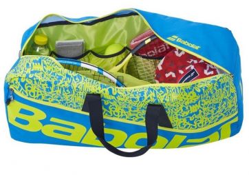 Тенісна сумка Babolat Duffle M Classic blue/yellow lime Тенісна сумка Babolat Duffle M Classic blue/yellow lime