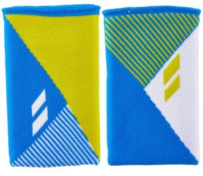 Напульсник Babolat Reversible Jumbo Wristband blue aster/sulphur spring Напульсник Babolat Reversible Jumbo Wristband blue aster/sulphur spring