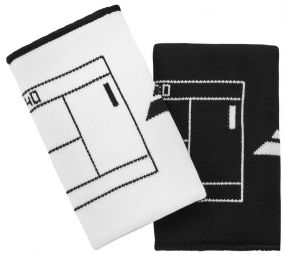 Напульсник Babolat Reversible Jumbo Wristband white/black