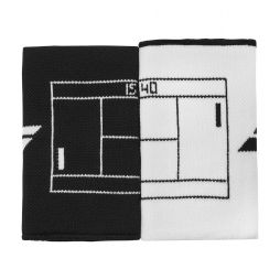 Напульсник Babolat Reversible Jumbo Wristband white/black