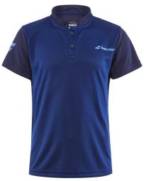 Тенісна футболка дитяча Babolat Play Polo Boy estate blue поло Тенісна футболка дитяча Babolat Play Polo Boy estate blue поло