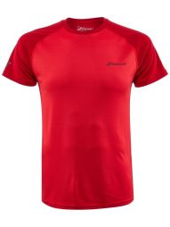 Теннисная футболка мужская Babolat Play Crew Neck Tee Men tomato red