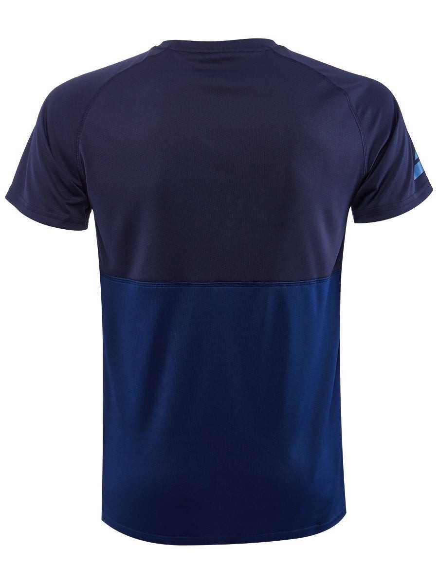 Теннисная футболка мужская Babolat Play Crew Neck Tee Men estate blue