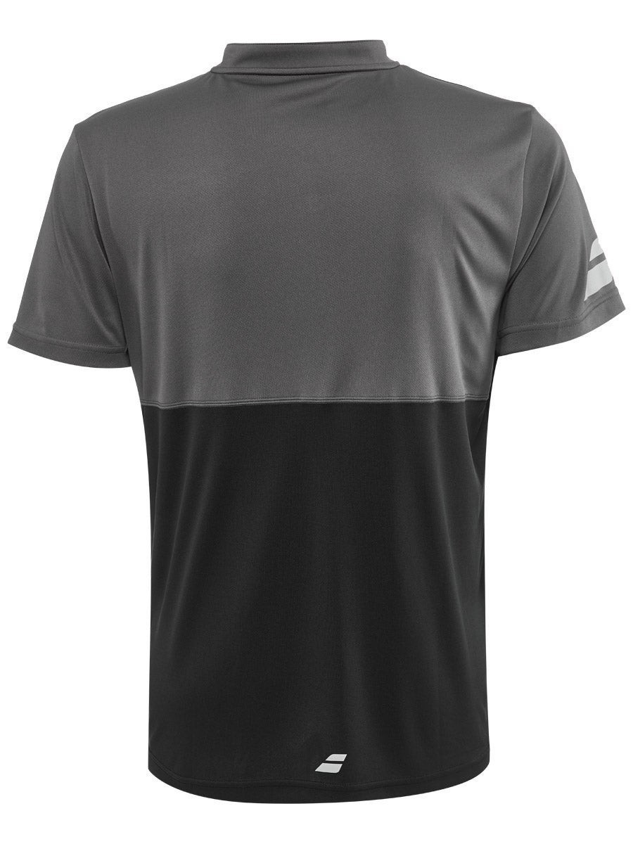 Теннисная футболка мужская Babolat Play Polo Men black/black поло