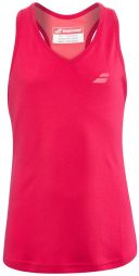 Тенісна майка дитяча Babolat Play Tank Top Girl red rose Тенісна майка дитяча Babolat Play Tank Top Girl red rose
