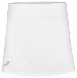Тенісна спідничка дитяча Babolat Play Skirt Girl white/white Тенісна спідничка дитяча Babolat Play Skirt Girl white/white