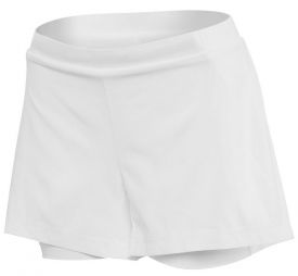 Тенісні шорти дитячі Babolat Exercise Short Girl white/white Тенісні шорти дитячі Babolat Exercise Short Girl white/white