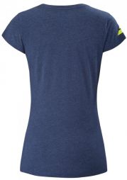 Тенісна футболка жіноча Babolat Exercise Massange Tee estate blue heather