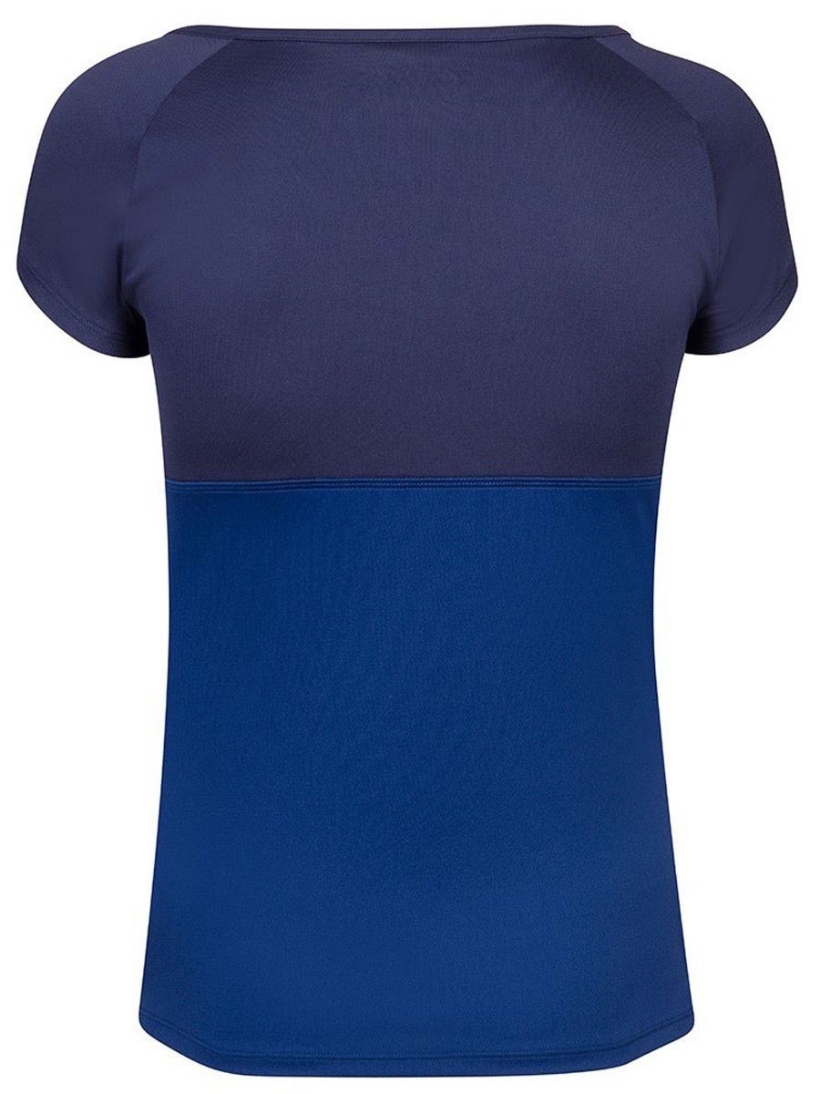 Теннисная футболка детская Babolat Play Cap Sleeve Top Girl estate blue