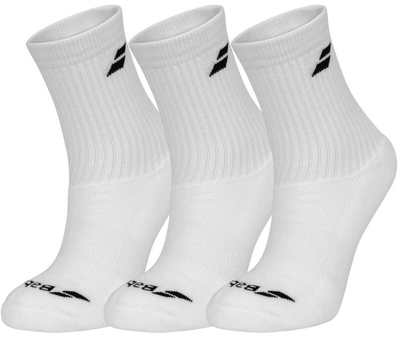 Babolat 3 Pairs Pack Socks white/white