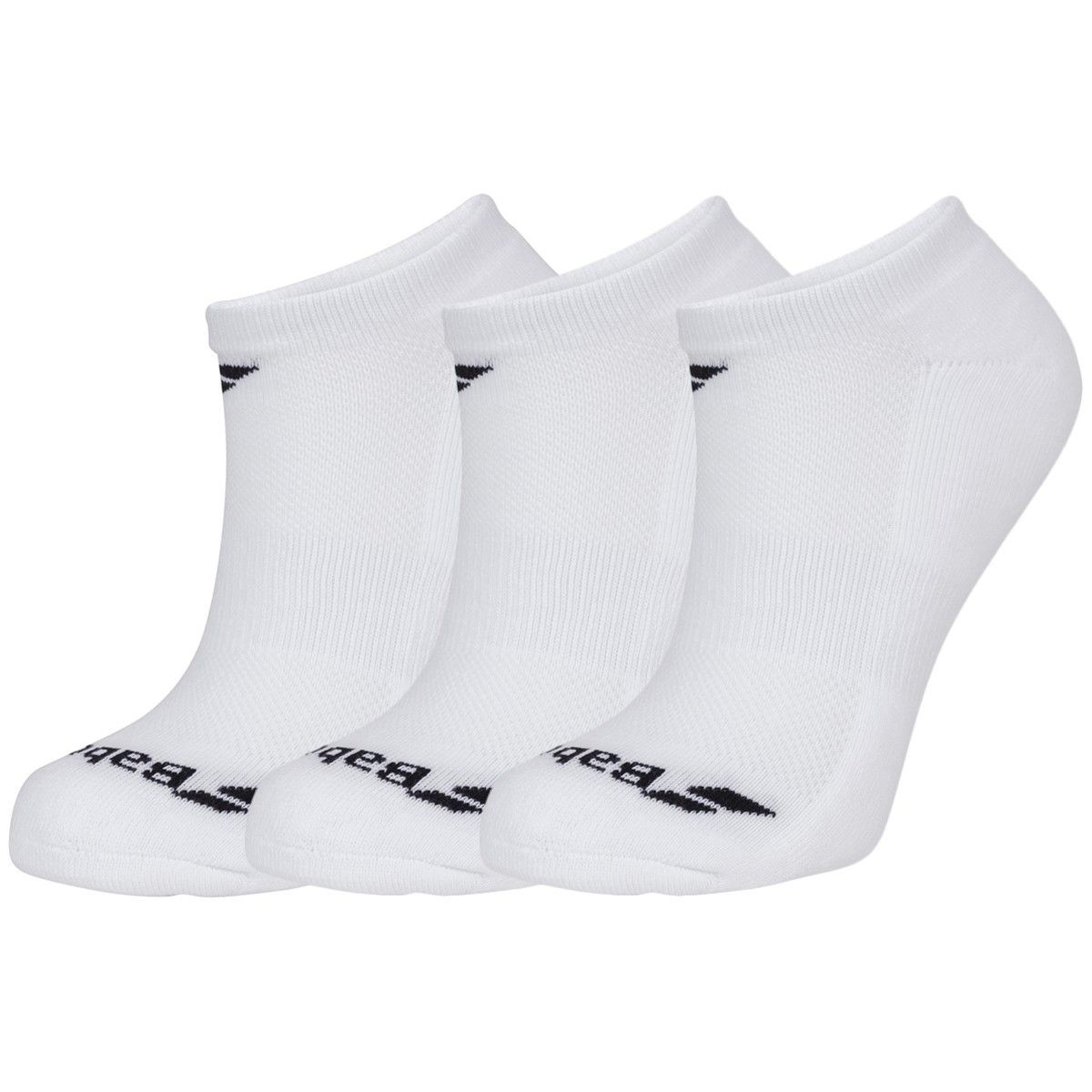 Babolat Invisible 3 Pairs Pack Socks white/white