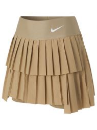 Тенісна спідничка жіноча Nike Court Advantage Skirt Pleated parachute beige/parachute beige/white