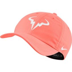Тенісна кепка Nike Rafa U Aerobill H86 Cap bright mango/white