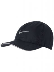 Тенісна кепка Nike Aerobill Featherlight Cap black/black