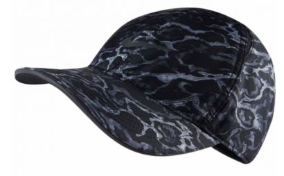 Тенісна кепка Nike Aerobill Featherlight Cap black/grey