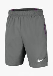 Тенісні шорти дитячі Nike Boys Woven Short smoke grey/black Тенісні шорти дитячі Nike Boys Woven Short smoke grey/black