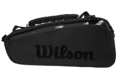 Теннисная сумка Wilson Super Tour 9 Pk Pro Staff Bag black