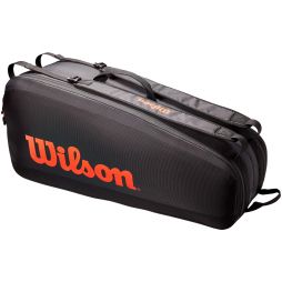 Тенісна сумка Wilson Tour 6 Pk black/red