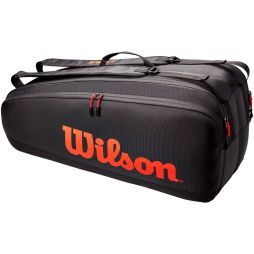Тенісна сумка Wilson Tour 6 Pk black/red
