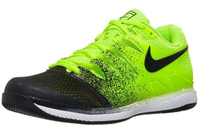 Теннисные кроссовки мужские Nike Air Zoom Vapor 10 HC volt/black/white Теннисные кроссовки мужские Nike Air Zoom Vapor 10 HC volt/black/white