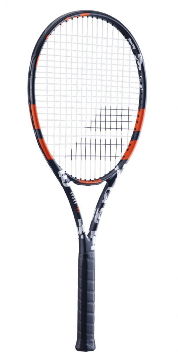 Теннисная ракетка Babolat Evoke 105 black/orange