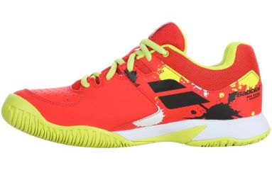 Детские теннисные кроссовки Babolat Pulsion All Court Junior tomato red Детские теннисные кроссовки Babolat Pulsion All Court Junior tomato red
