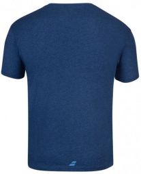 Тенісна футболка чоловіча Babolat Exercise Big Flag Tee Men 2 blue heather