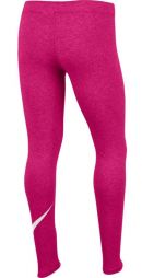 Легінси дитячі Nike Favorites Swoosh Tight fireberry/white Легінси дитячі Nike Favorites Swoosh Tight fireberry/white