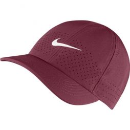 Тенісна кепка Nike Aerobill Dri-Fit Advantage Cap dark beetroot/white