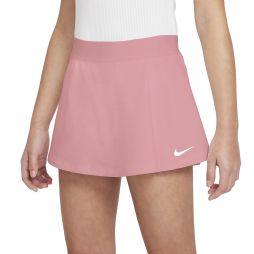 Тенісна спідничка дитяча Nike Court Victory Flouncy Skirt elemental pink/white Тенісна спідничка дитяча Nike Court Victory Flouncy Skirt elemental pink/white