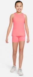 Тенісні шорти дитячі Nike Pro 3in sunset pulse/white Тенісні шорти дитячі Nike Pro 3in sunset pulse/white