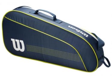 Теннисная сумка Wilson Junior 3 Pk Tennis Bag navy/white/lime green