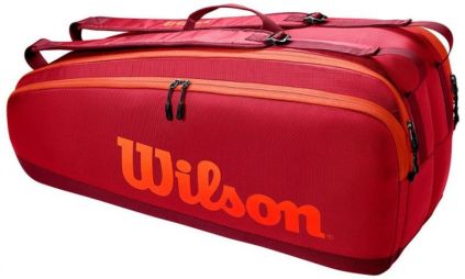Тенісна сумка Wilson Tour 6 Pk maroon