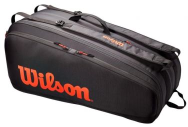 Тенісна сумка Wilson Tour 12 Pk Bag red/black