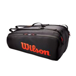 Тенісна сумка Wilson Tour 12 Pk Bag red/black