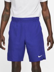 Тенісні шорти чоловічі Nike Court Flex Victory 9IN Short concord/white