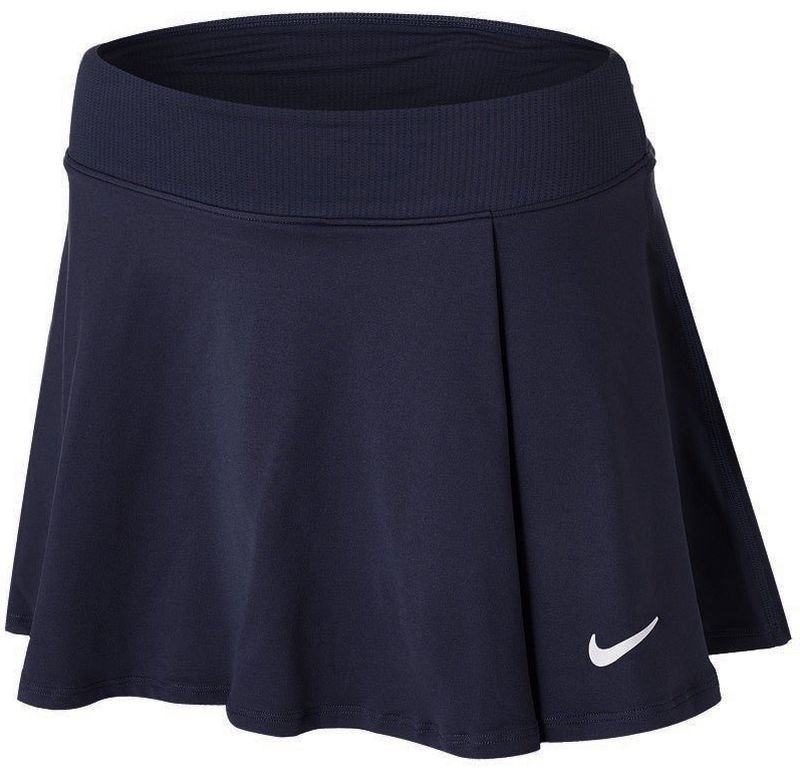 Теннисная юбка женская Nike Court Victory Flouncy Skirt obsidian/white