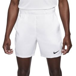 Тенісні шорти чоловічі Nike Court Flex Victory 7in Short white/black Тенісні шорти чоловічі Nike Court Flex Victory 7in Short white/black
