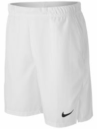 Тенісні шорти чоловічі Nike Court Flex Victory 9IN Short white/black Тенісні шорти чоловічі Nike Court Flex Victory 9IN Short white/black