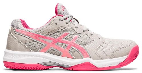 Теннисные кроссовки женские Asics Gel-Dedicate 6 ГРУНТ oyster grey/pink cameo Теннисные кроссовки женские Asics Gel-Dedicate 6 ГРУНТ oyster grey/pink cameo