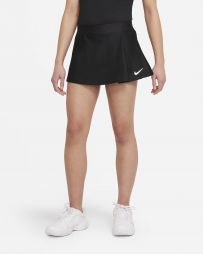 Тенісна спідничка дитяча Nike Court Victory Flouncy Skirt black/white Тенісна спідничка дитяча Nike Court Victory Flouncy Skirt black/white