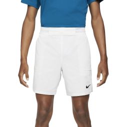 Тенісні шорти чоловічі Nike Court Advantage Short 7in white/black