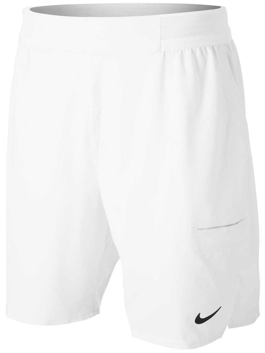 Тенісні шорти чоловічі Nike Court Advantage Short 7in white/black