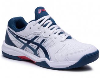 Теннисные кроссовки мужские Asics Gel-Dedicate 6 white/mako blue Теннисные кроссовки мужские Asics Gel-Dedicate 6 white/mako blue