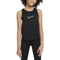 Тенісна майка для дівчат Nike Dry Trophy Tank black/white Тенісна майка для дівчат Nike Dry Trophy Tank black/white