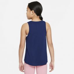 Тенісна майка для дівчат Nike Dry Trophy Tank blue void/arctic punch Тенісна майка для дівчат Nike Dry Trophy Tank blue void/arctic punch