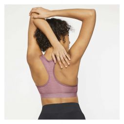 Топ женский Nike Swoosh Bra Non Pad elemental pink/white