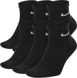 Nike Everyday Cushioned Quarter 6-pack/black/white Nike Everyday Cushioned Quarter 6-pack/black/white