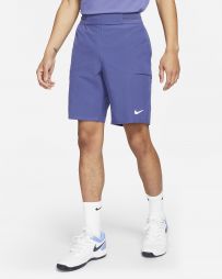 Тенісні шорти чоловічі Nike Court Advantage Short 9in dark purple dust/white