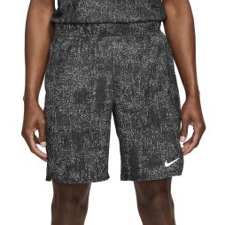 Тенісні шорти чоловічі Nike Court Flex Victory Short 9in Printed black/white